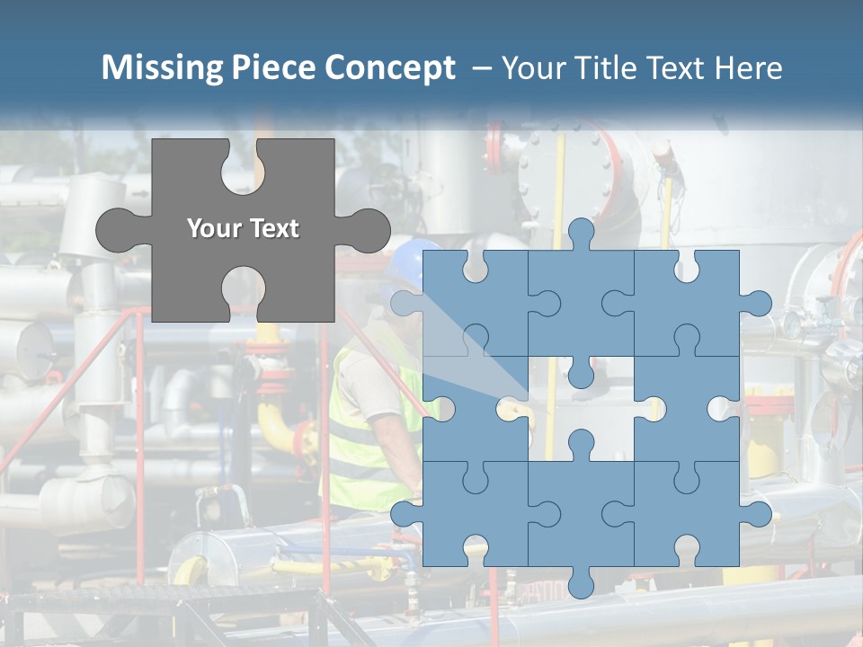 Gas Transportation System PowerPoint Template