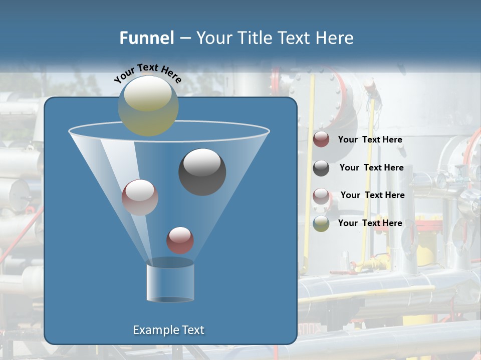 Gas Transportation System PowerPoint Template