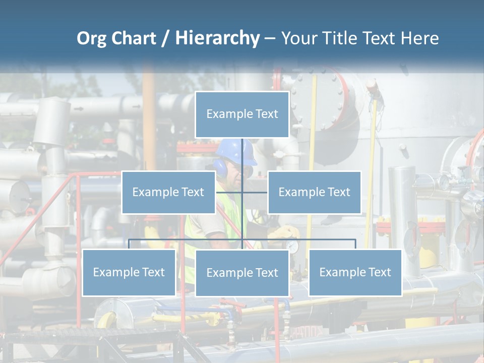 Gas Transportation System PowerPoint Template