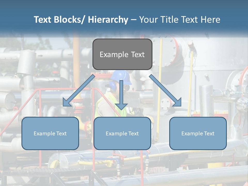 Gas Transportation System PowerPoint Template