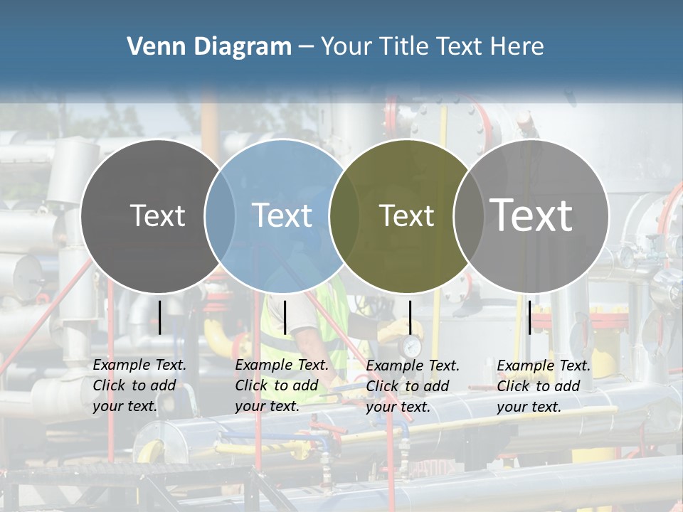 Gas Transportation System PowerPoint Template