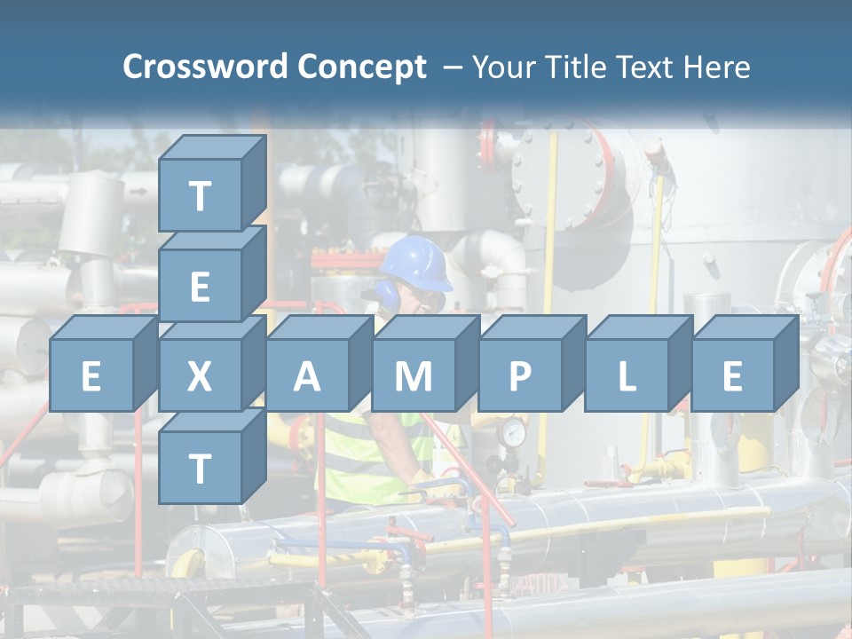 Gas Transportation System PowerPoint Template