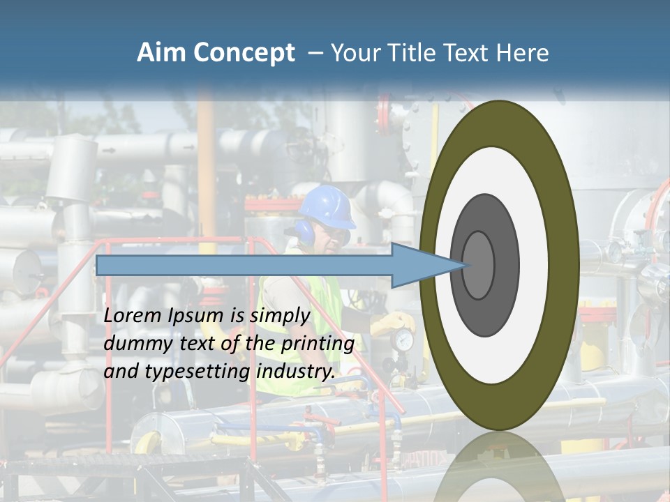 Gas Transportation System PowerPoint Template