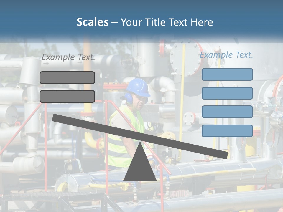 Gas Transportation System PowerPoint Template