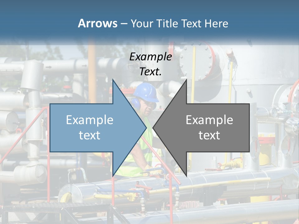 Gas Transportation System PowerPoint Template