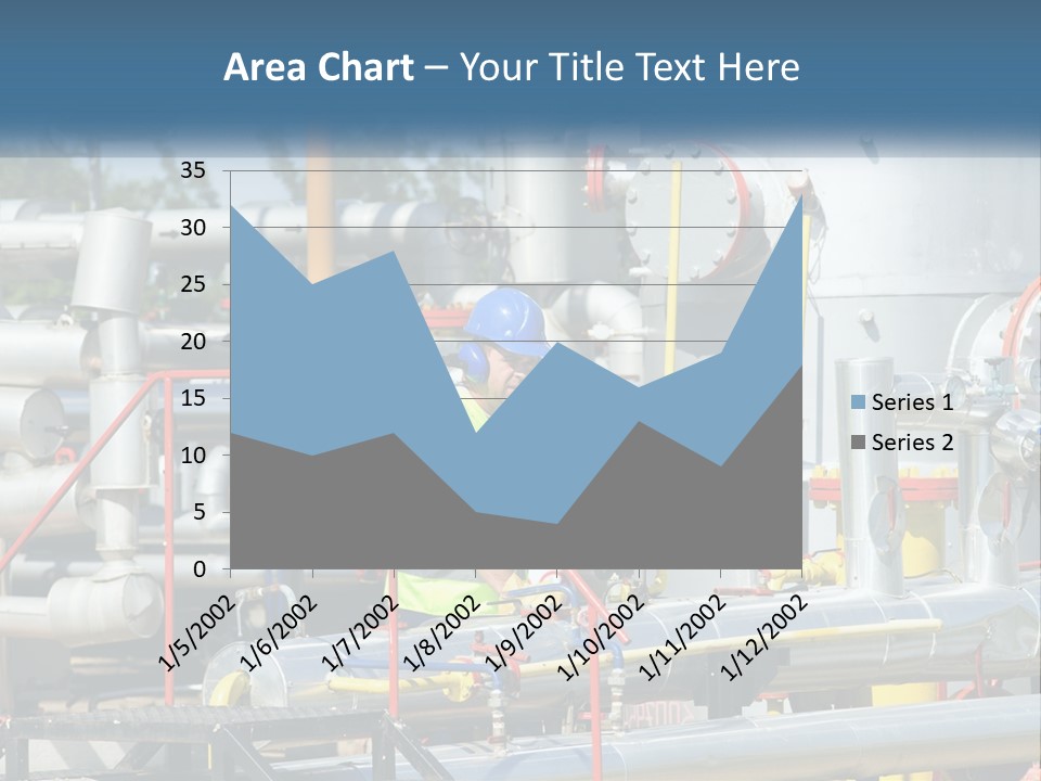Gas Transportation System PowerPoint Template
