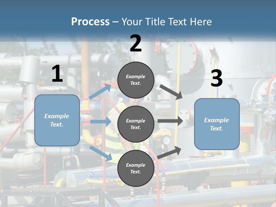 Gas Transportation System PowerPoint Template