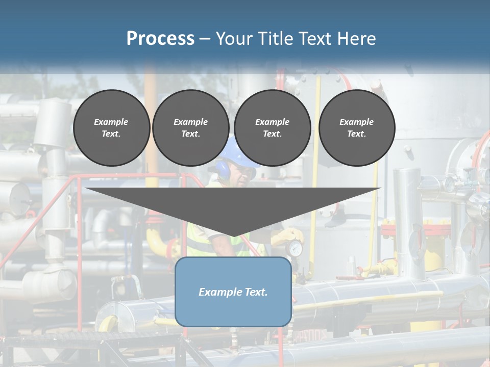 Gas Transportation System PowerPoint Template