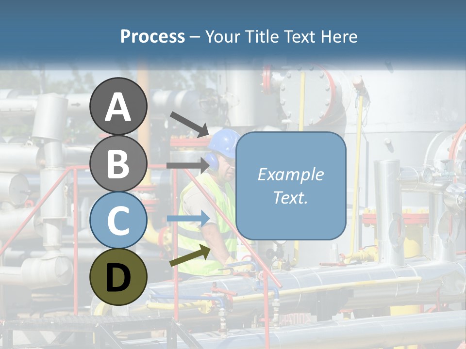 Gas Transportation System PowerPoint Template