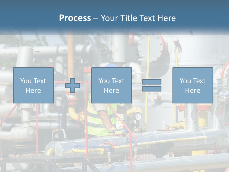 Gas Transportation System PowerPoint Template