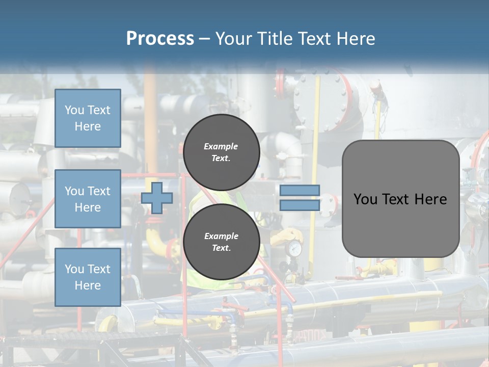 Gas Transportation System PowerPoint Template