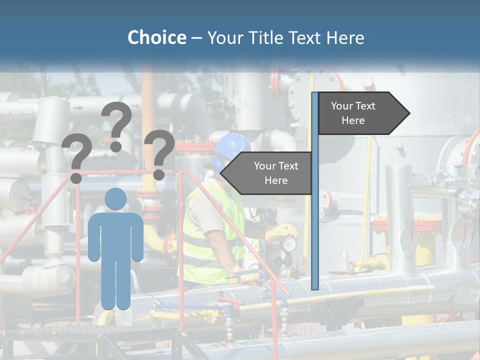 Gas Transportation System PowerPoint Template