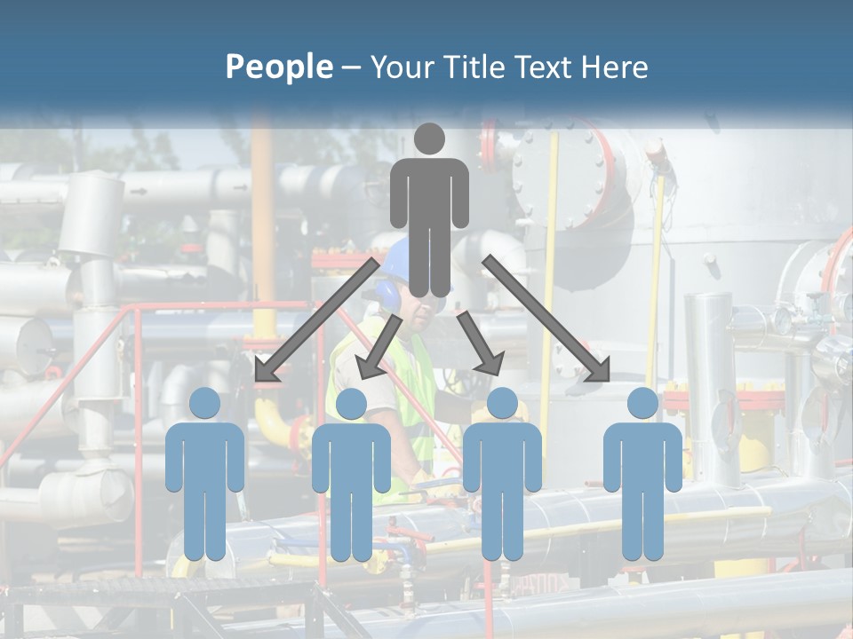 Gas Transportation System PowerPoint Template