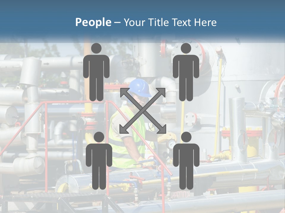 Gas Transportation System PowerPoint Template