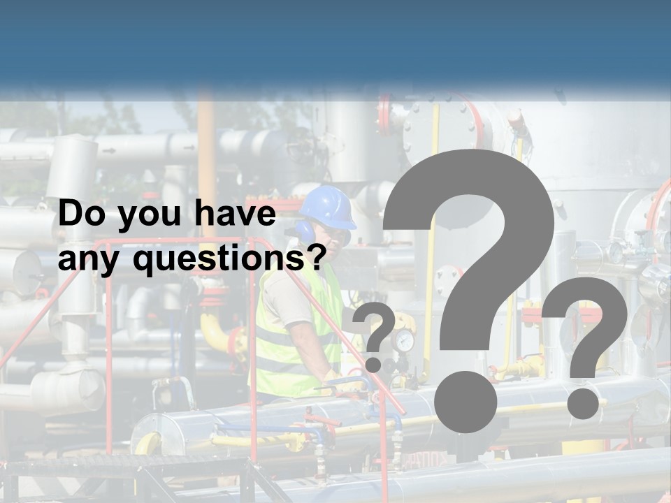 Gas Transportation System PowerPoint Template