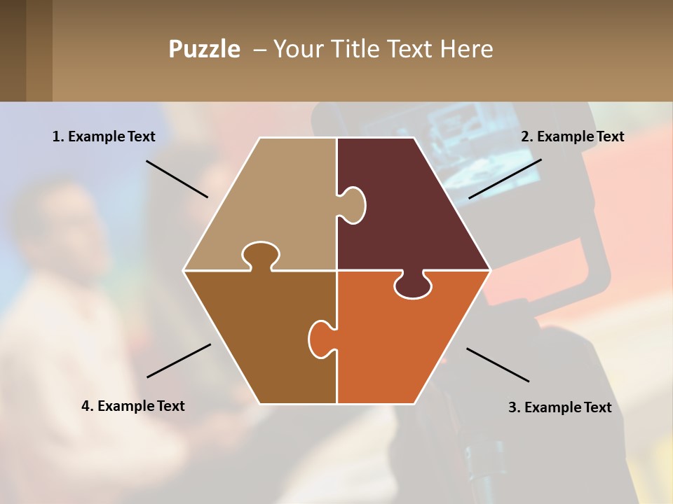 Shooting A Tv Show PowerPoint Template