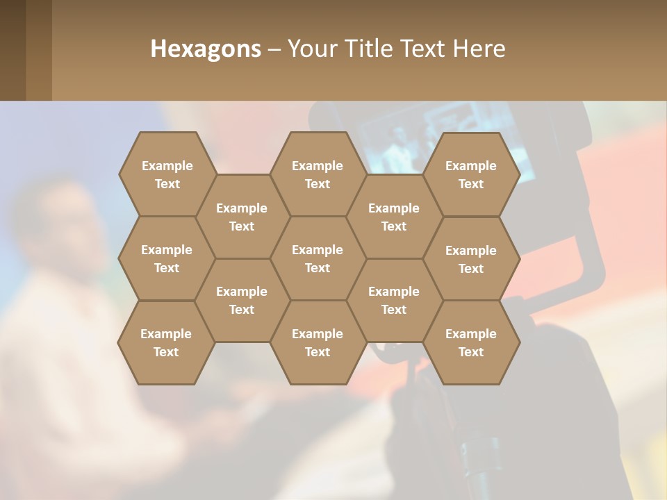 Shooting A Tv Show PowerPoint Template