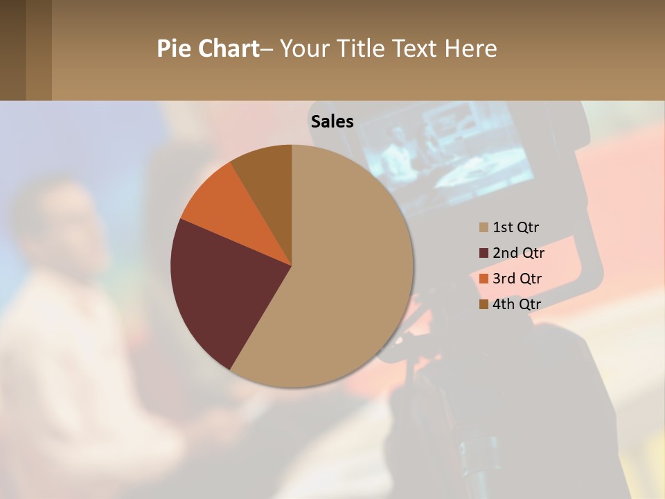 Shooting A Tv Show PowerPoint Template
