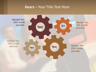 Shooting A Tv Show PowerPoint Template