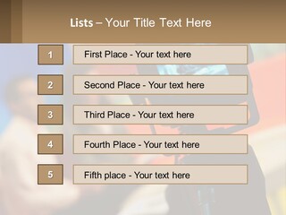 Shooting A Tv Show PowerPoint Template