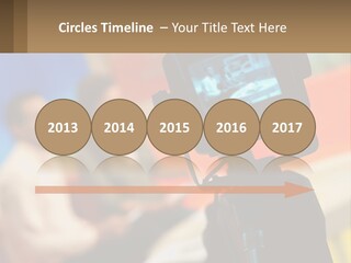 Shooting A Tv Show PowerPoint Template