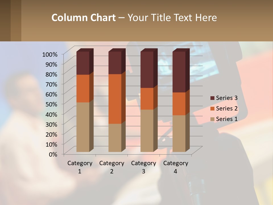 Shooting A Tv Show PowerPoint Template