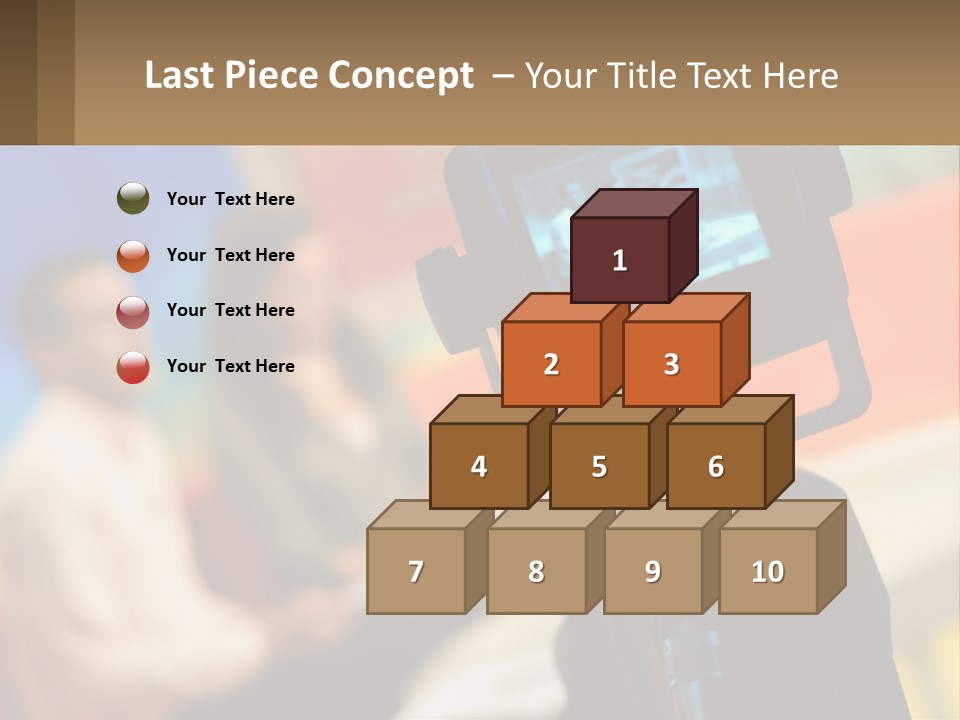 Shooting A Tv Show PowerPoint Template