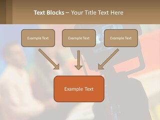 Shooting A Tv Show PowerPoint Template