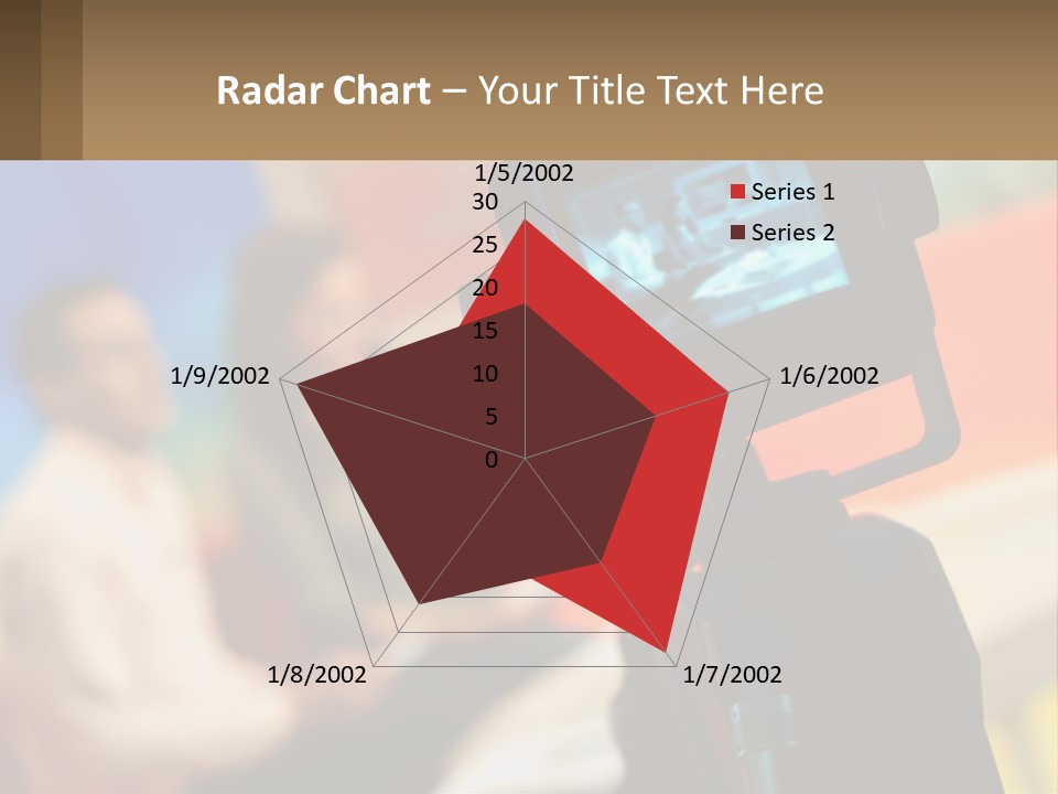 Shooting A Tv Show PowerPoint Template