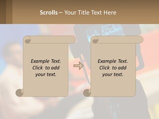Shooting A Tv Show PowerPoint Template