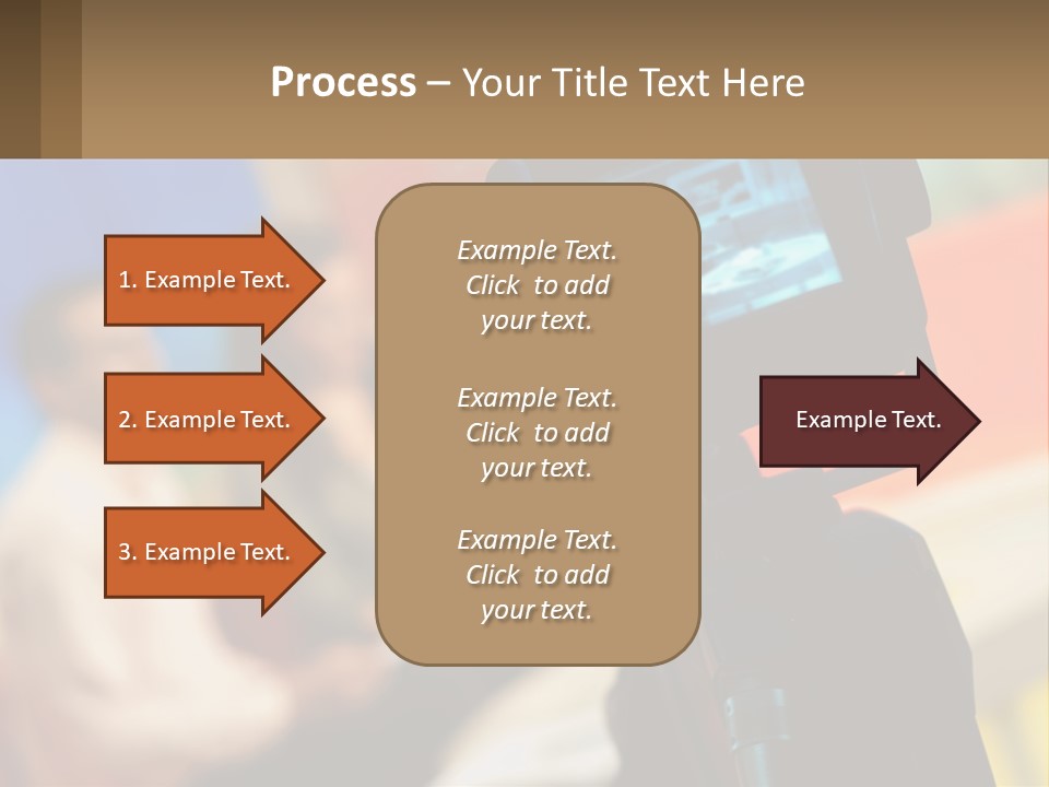 Shooting A Tv Show PowerPoint Template