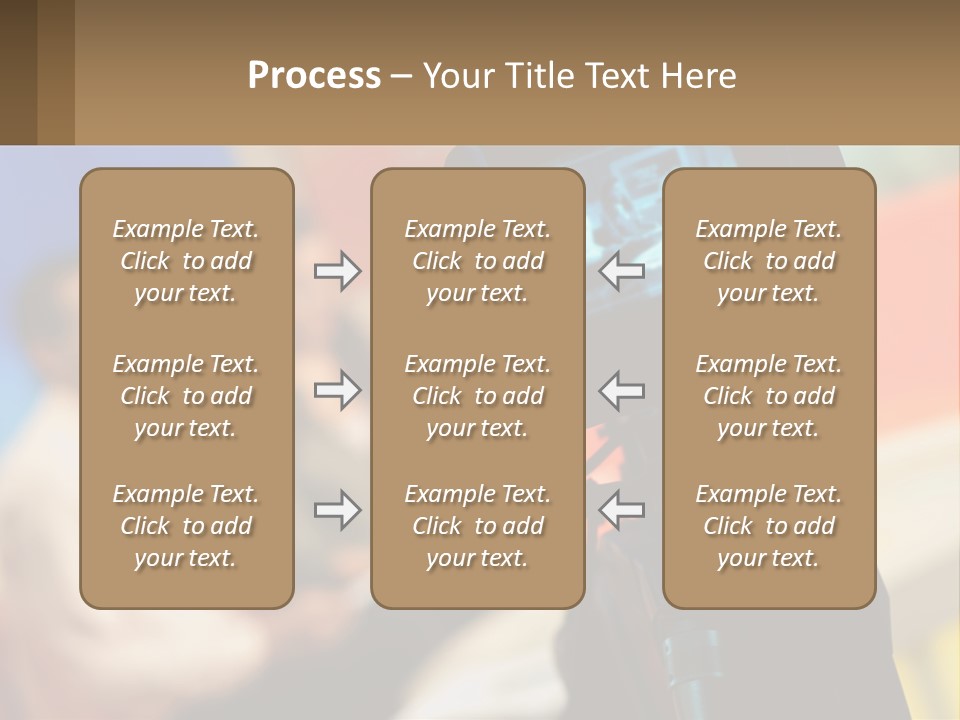 Shooting A Tv Show PowerPoint Template