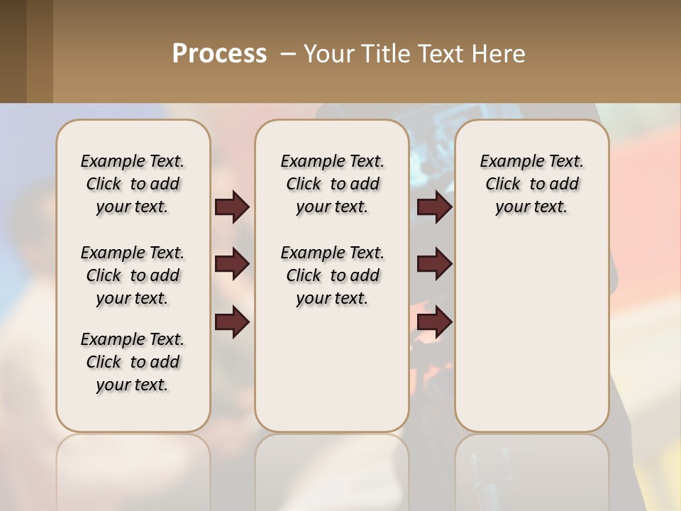 Shooting A Tv Show PowerPoint Template