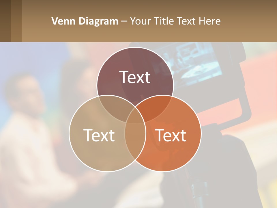 Shooting A Tv Show PowerPoint Template