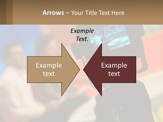 Shooting A Tv Show PowerPoint Template