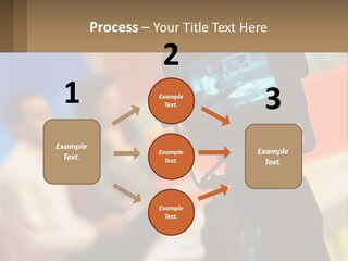 Shooting A Tv Show PowerPoint Template