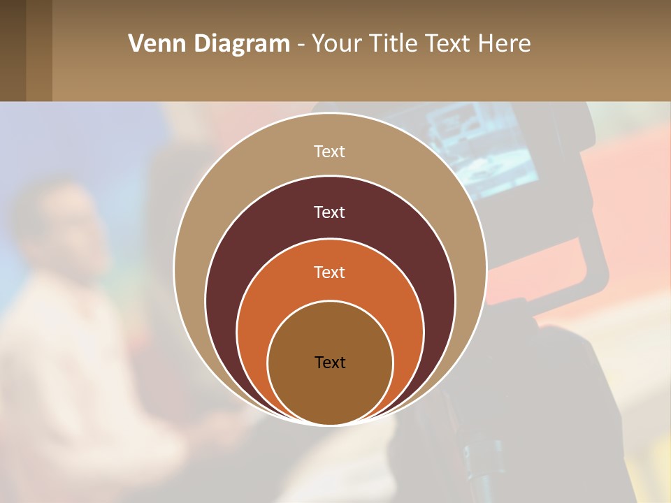 Shooting A Tv Show PowerPoint Template