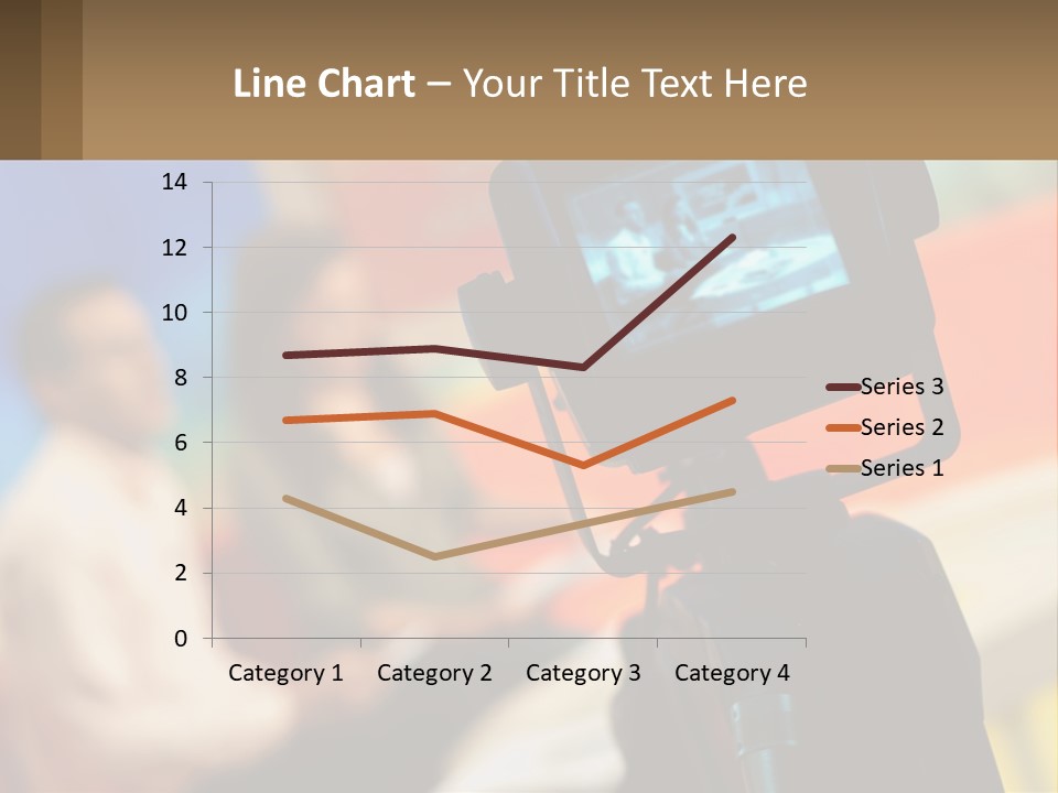 Shooting A Tv Show PowerPoint Template