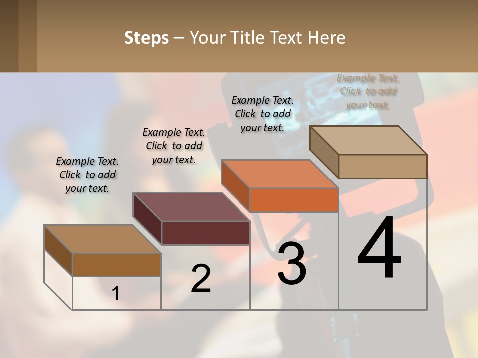 Shooting A Tv Show PowerPoint Template