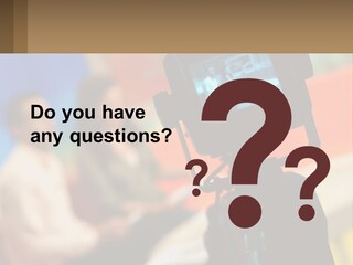 Shooting A Tv Show PowerPoint Template