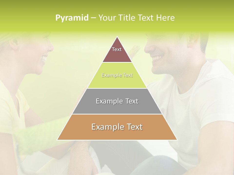 Girl And Man Making Repairs PowerPoint Template