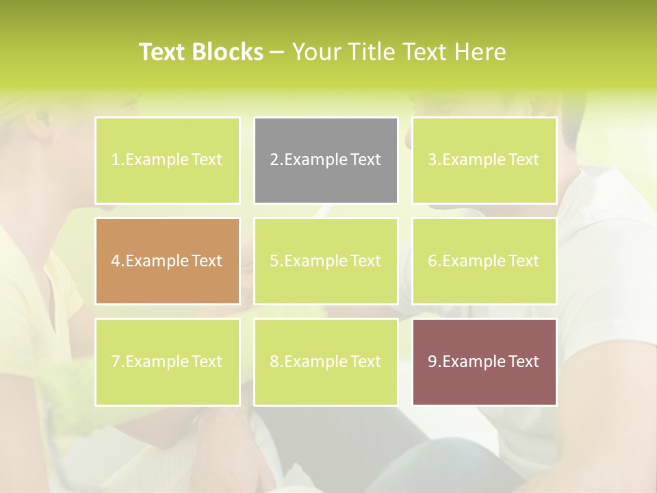 Girl And Man Making Repairs PowerPoint Template