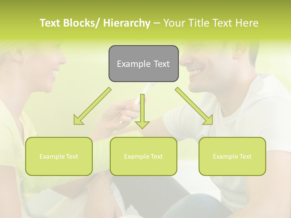 Girl And Man Making Repairs PowerPoint Template