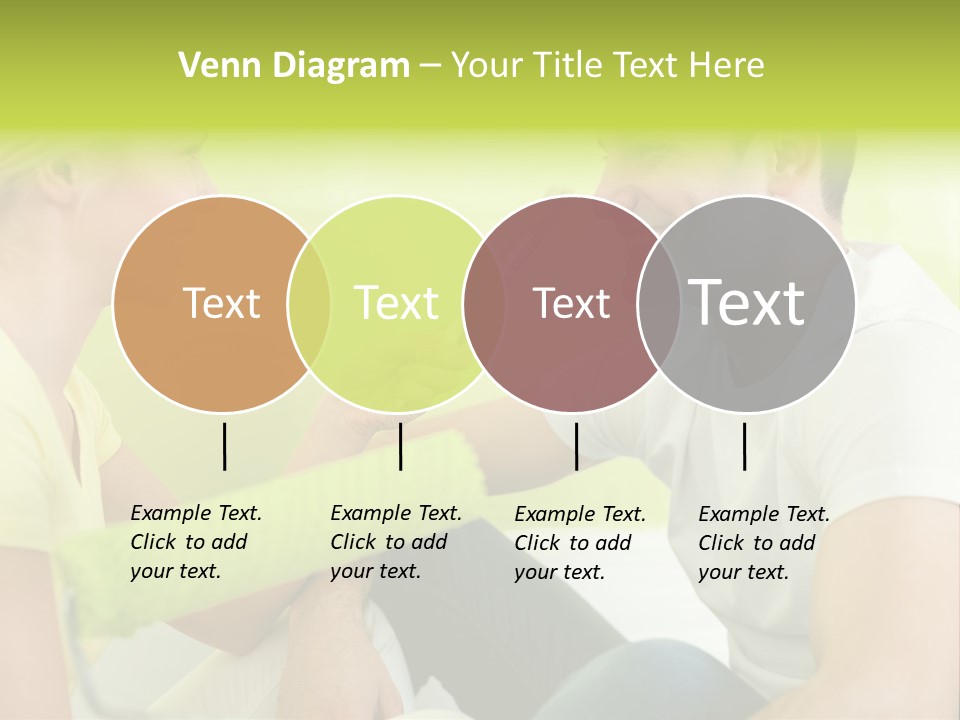 Girl And Man Making Repairs PowerPoint Template