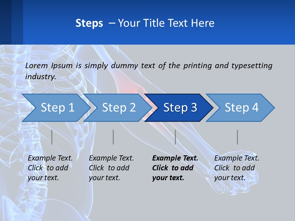 Elbow Pain PowerPoint Template