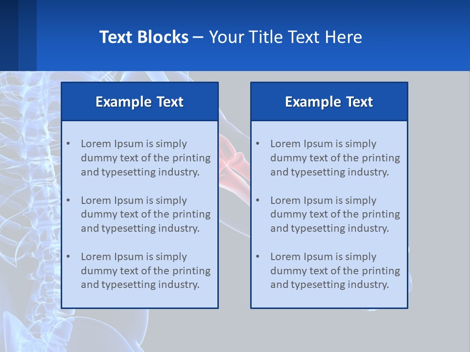 Elbow Pain PowerPoint Template