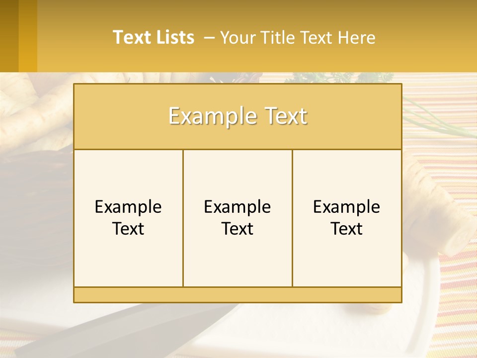 Carrot PowerPoint Template