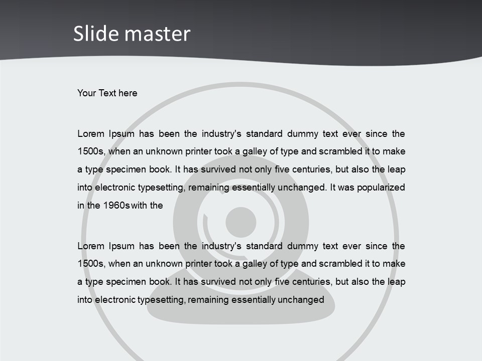 Webcam PowerPoint Template