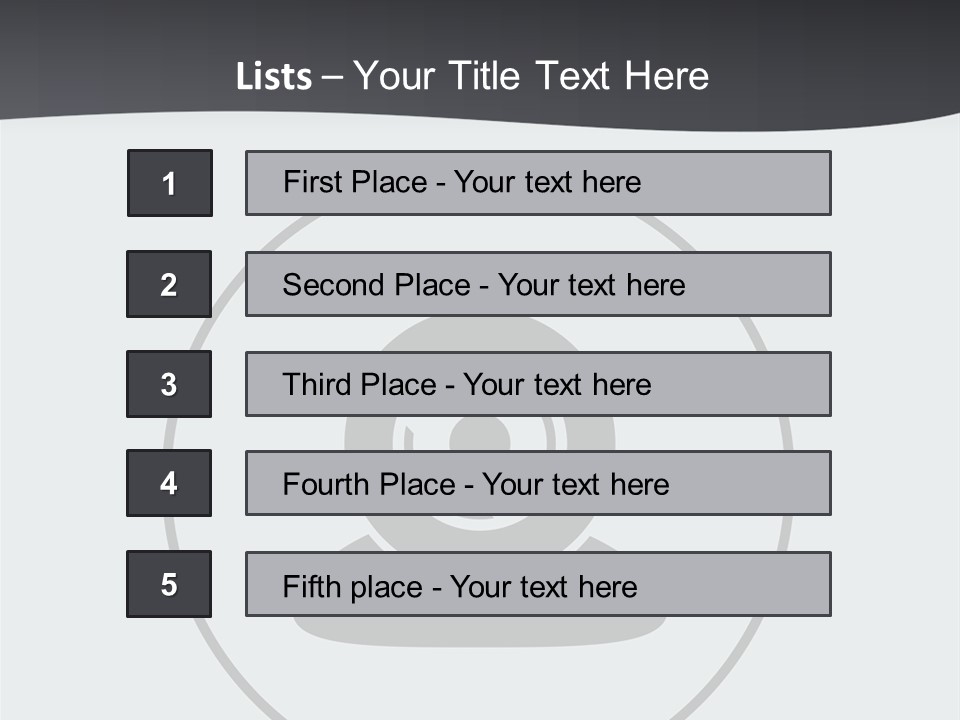 Webcam PowerPoint Template