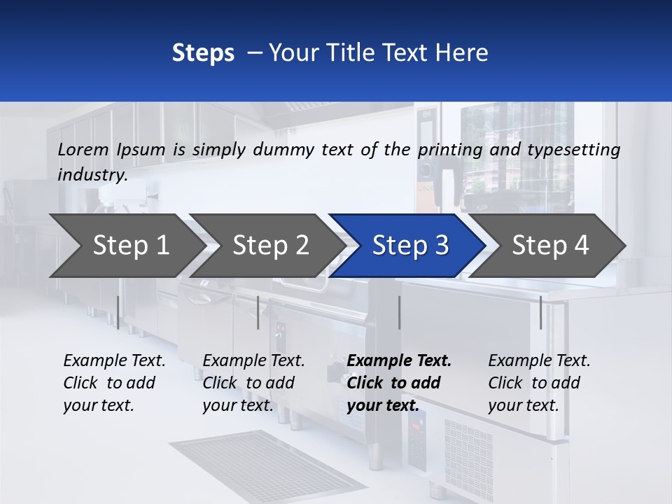 Industrial Kitchen PowerPoint Template